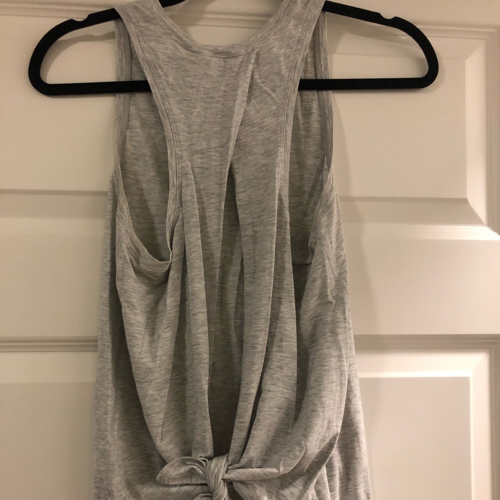 Lululemon tie back tank top